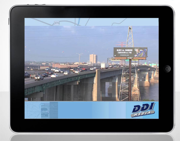 DDI tablet app billboard video