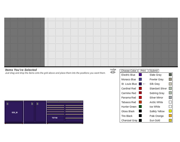 Shure Manufacturing configurator page 2