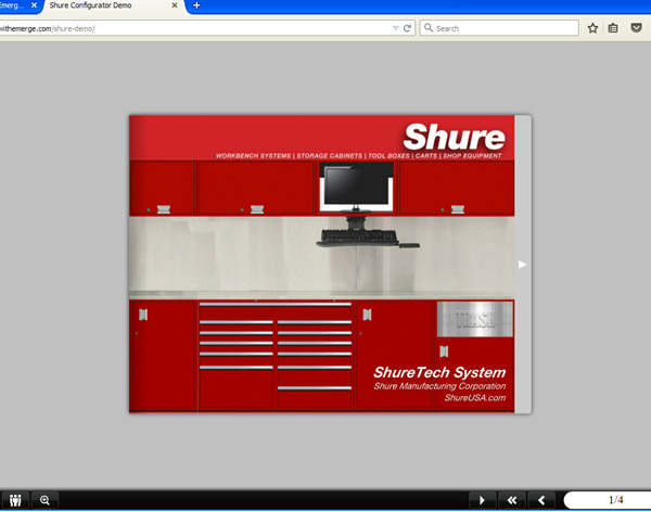 Shure Manufacturing online catalog cover