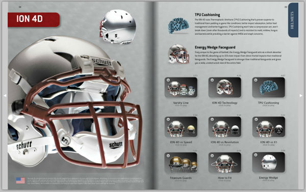 Schutt Sports catalog product page